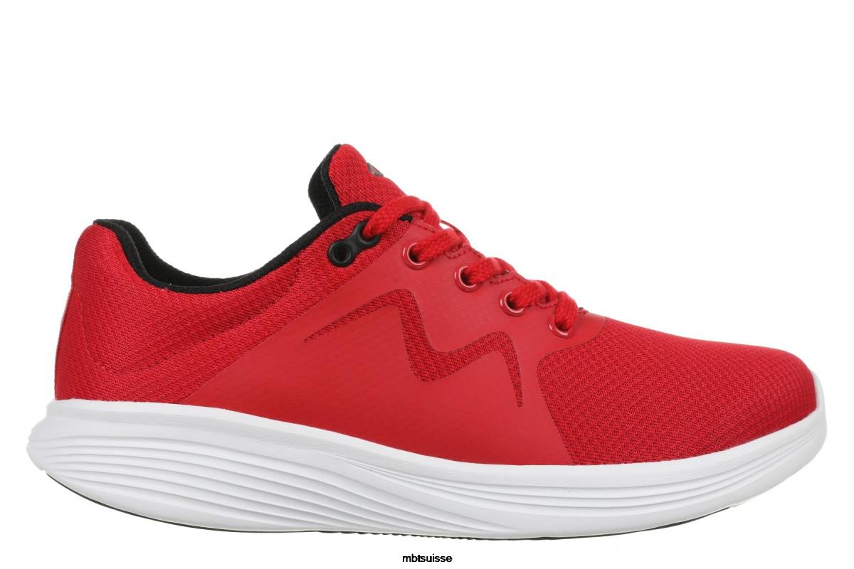 MBT femmes yasu rouge chaussures décontractées 60VH205 - MBT at Discounts
