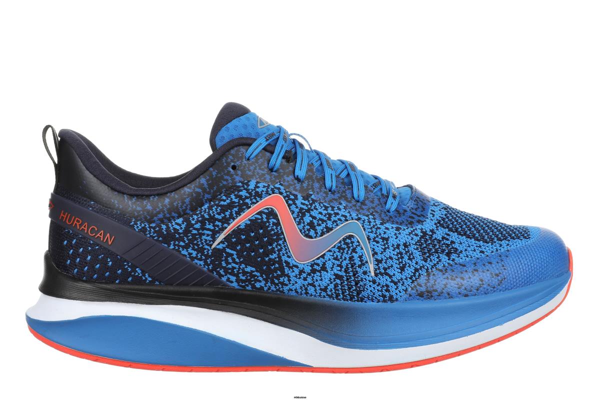 MBT hommes huracan-3000 à lacets bleu marine/bleu répertoire chaussures de course 60VH23 - MBT Suisse