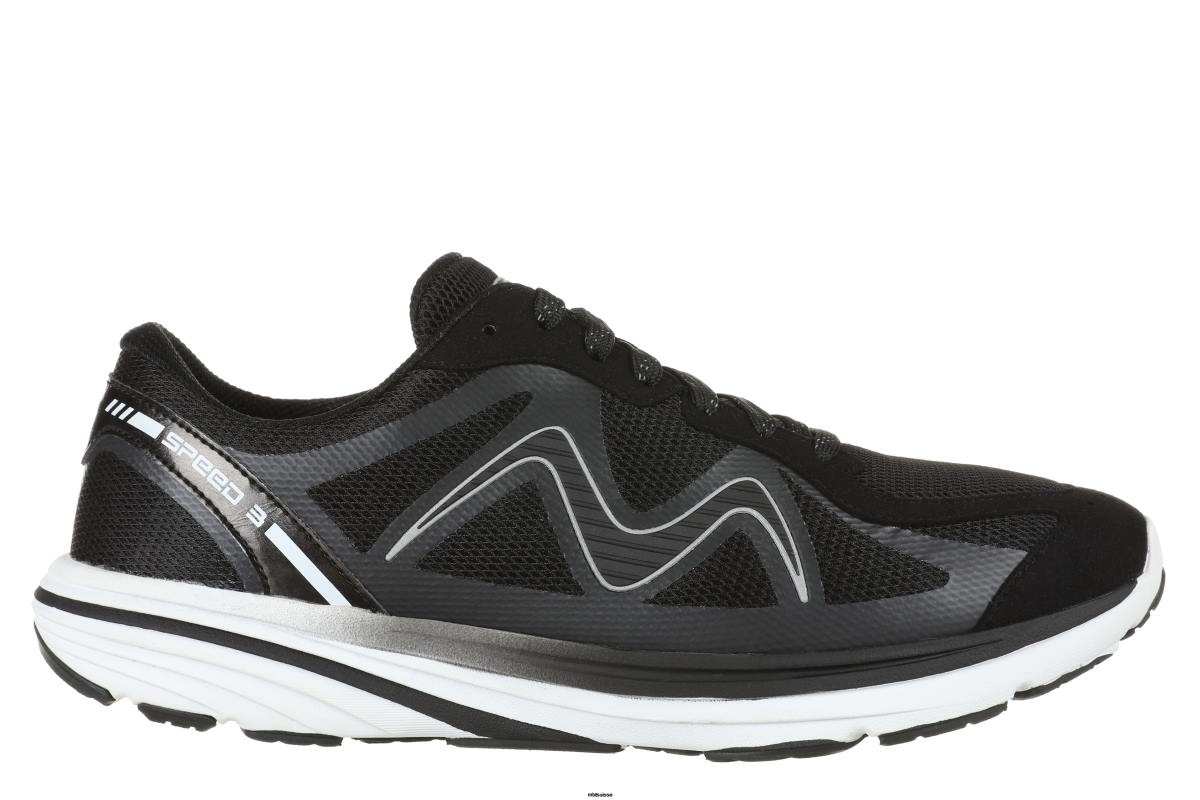 MBT hommes vitesse 3 noir chaussures de course 60VH26 - MBT Store